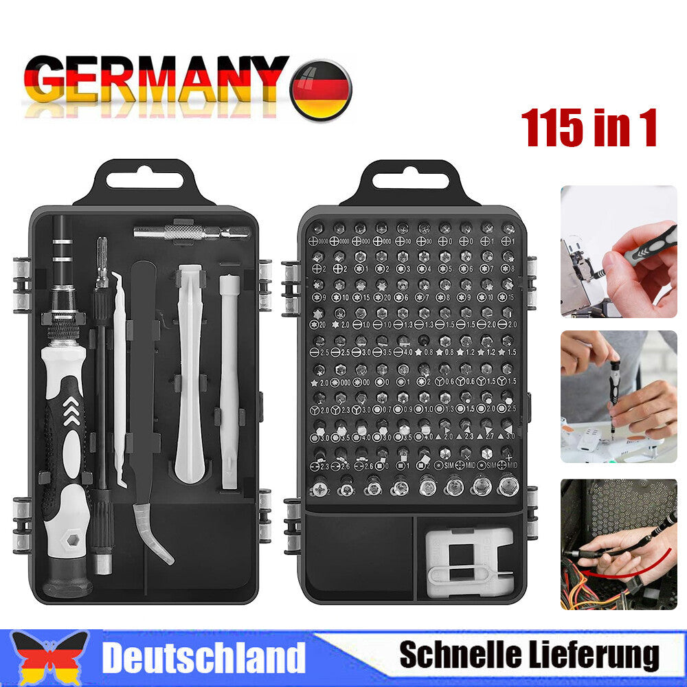 115x Torx Precision Mechanics Screwdriver Set Mini Screwdriver Bit Set Mobile Phones
