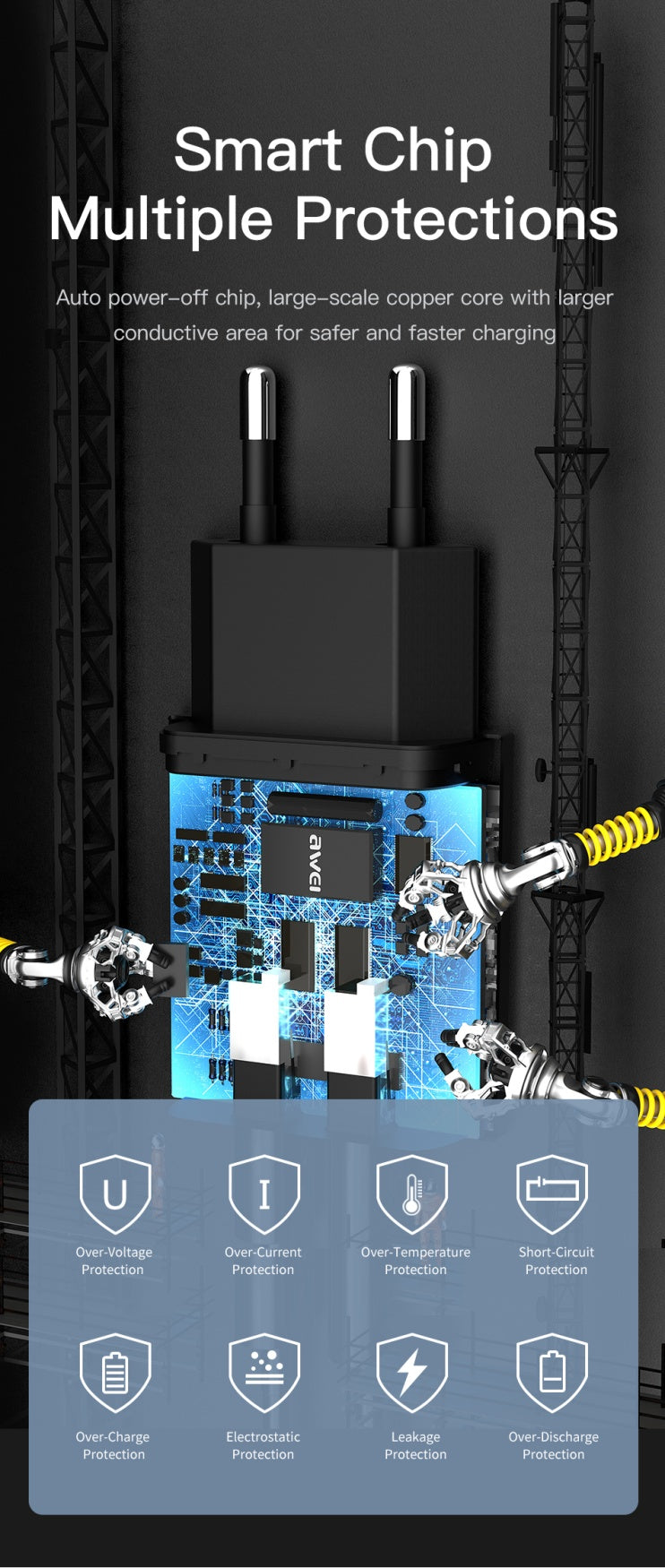 AWEI Charging Head